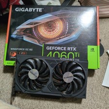 GIGABYTE GeForce RTX 4060 Ti 8GB Dual Fan Graphics Card - New