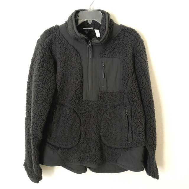 Zella Mix It up Faux Shearling Pullover 
