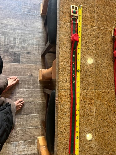 vintage dog collar Christmas lights not tested