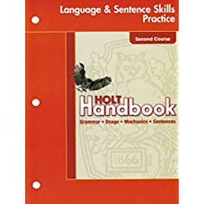 Elements of Language: Language and Sentence Skills Practice  - ACCEPTABLE