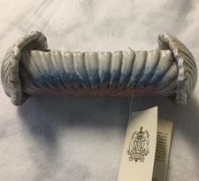 Kaldun & Bogle Serving Dish Bowl Tray Seashell Seafood Nautical Ceramic Vintage