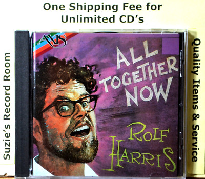 CD Rolf Harris All Together Now LIKE NEW DISC Comedy Novelty Songs RARE -Coupons