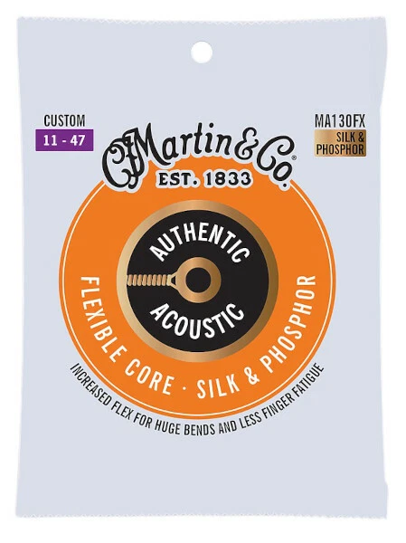 Martin MA130FX - Flexible Core silk & Phosphor - custom light (011-047) - Saiten