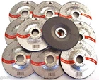 10 GOLIATH INDUSTRIAL 4-1/2" GRINDING WHEELS GW41278 HEAVY DUTY ANGLE GRINDER