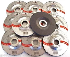 10 GOLIATH INDUSTRIAL 4-1/2" GRINDING WHEELS GW41278 HEAVY DUTY ANGLE GRINDER 