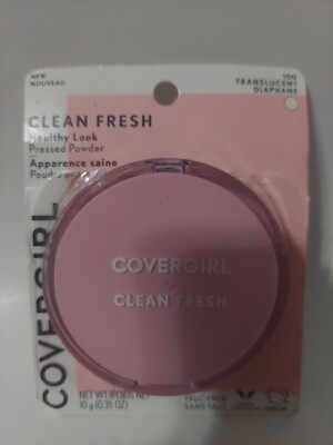 CoverGirl Clean Fresh Healthy Look Pressed Powder #100 TRANSLUCENT 
