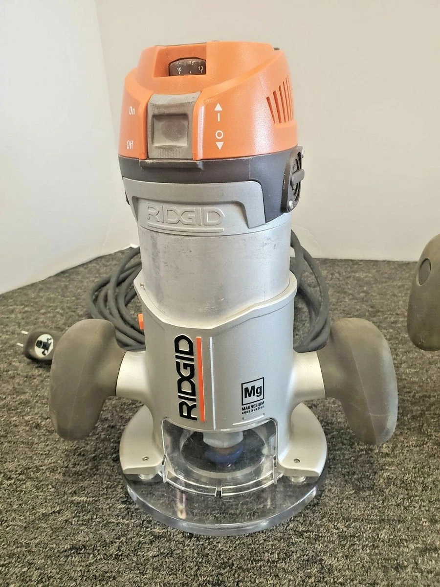 Ridgid R29001 Router With R2910 R29201 Bases eBay