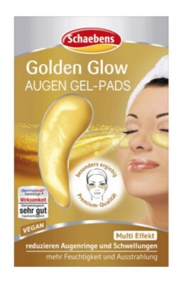 Schaebens Augen Gel-Pads Golden Glow 1 Stück Neu