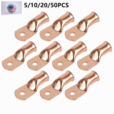 MM Electronicles 140PCS Copper Ring Terminals Kit – Battery Lugs, Welding Connectors