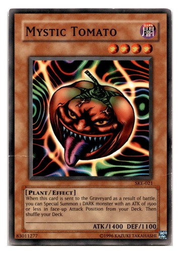 Yu-Gi-Oh! TCG Mystic Tomato Mystic Tomato Regular | eBay