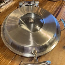 Bon Chef 60032 SHL Induction Chafing Dish with Glass Lid