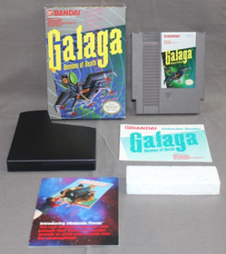 Galaga: Demons Of Death ~ Gioco originale Nintendo (NES, 1988) ~ Completo di scatola