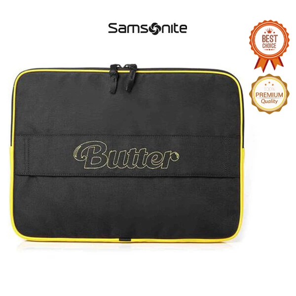 BTS x Samsonite Red Butter Recipe Collection Pouch Bag / Yellow