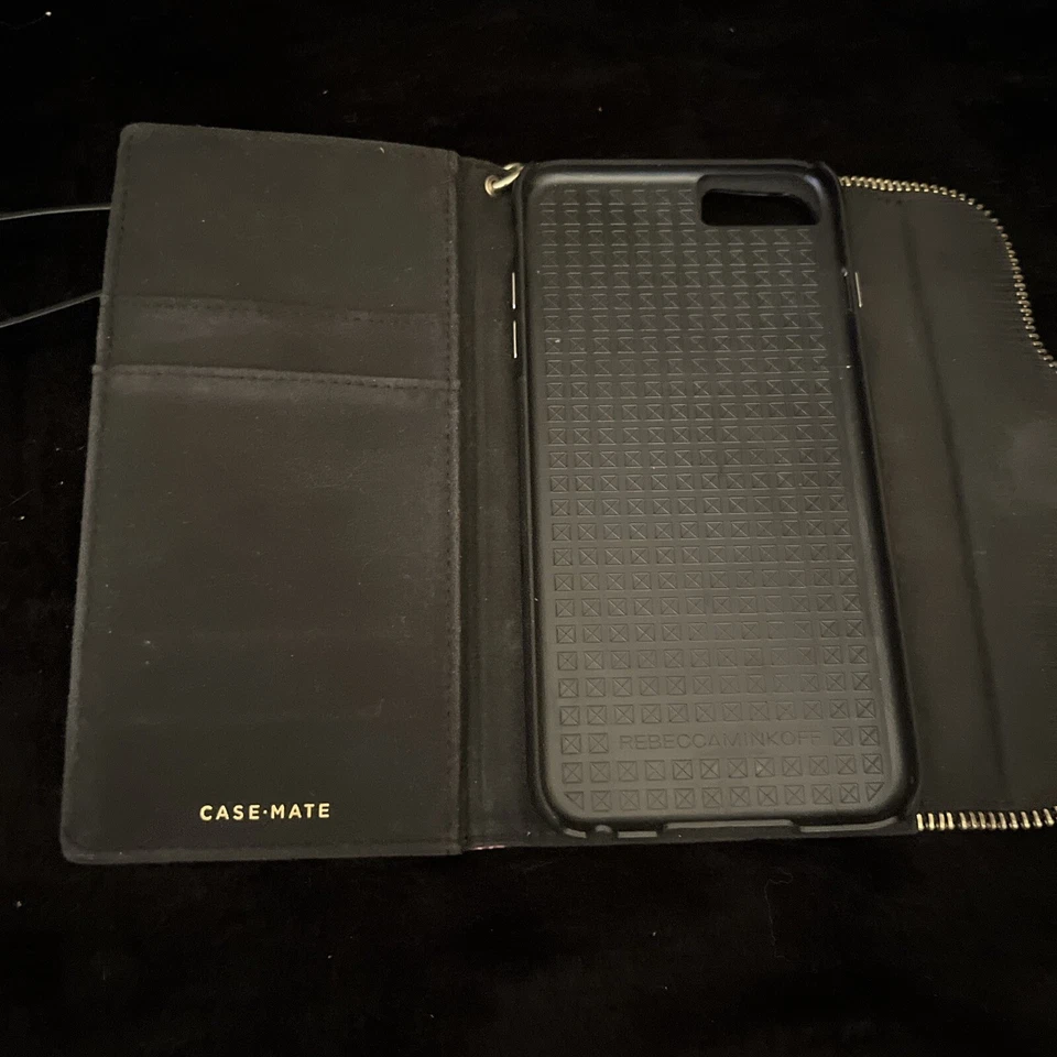 Funda Rebecca Minkoff-Mate Cuero Floral Apple iPhone 6 Plus Teléfono Estuche Muñequera Foto 2 de 3