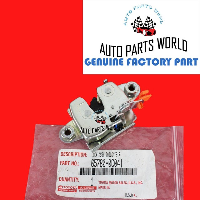 GENUINE OEM TOYOTA 2007-2020 TUNDRA RIGHT & LEFT TAILGATE LOCK WITH ROD
