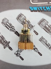 Vintage Unused Switchcraft LT Switch Series 41000 5 Poll Double Throw