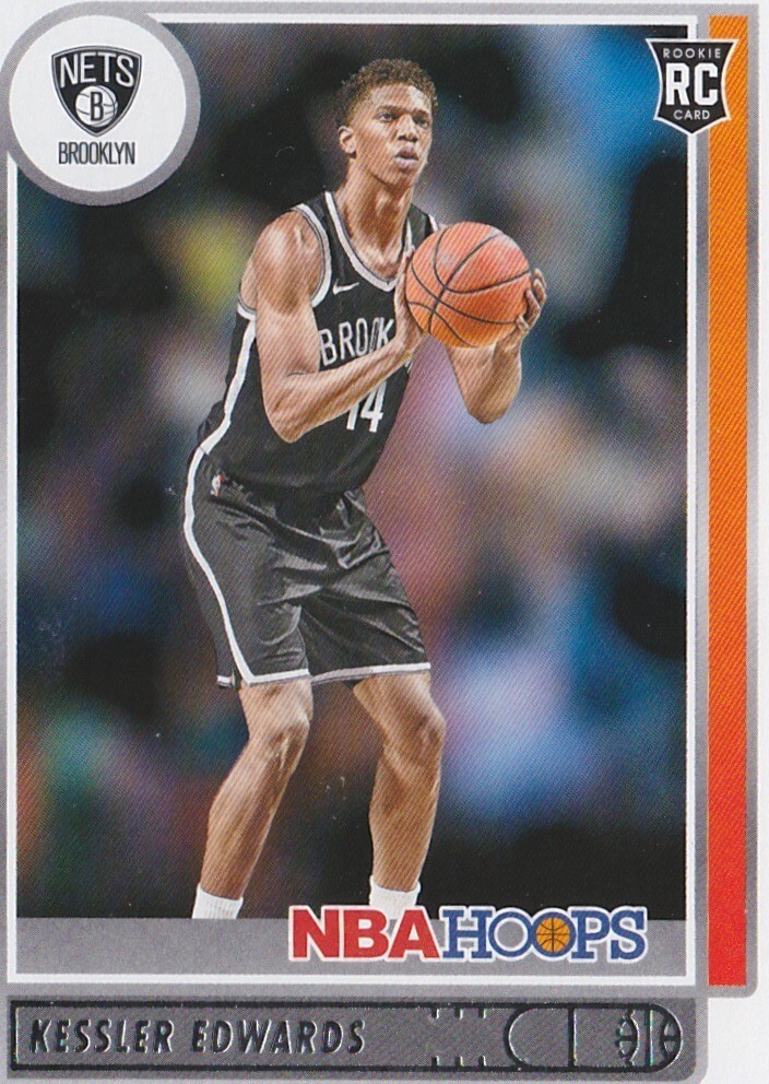 2021-22 Panini NBA Hoops - Rookies #246 Kessler Edwards (RC)