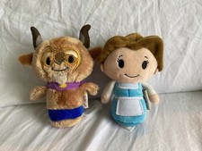 Hallmark Itty Bitty Beauty the Beast Set: Belle in Blue Dress and Beast plush