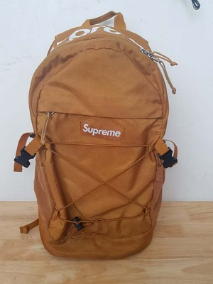 supreme 210 denier cordura backpack black