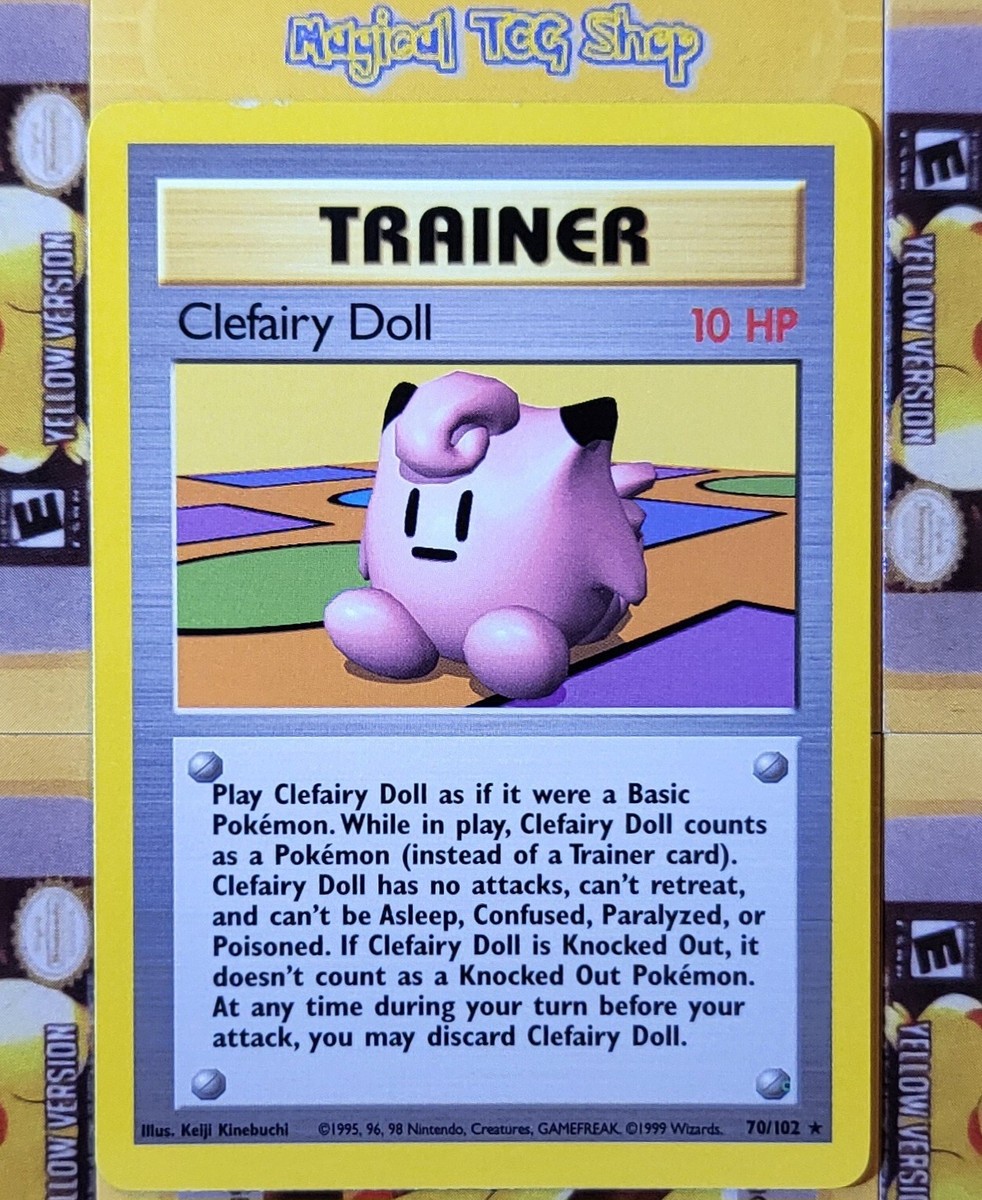 1999 clefairy pokemon card value Amazon.com: Pokemon Card 5/102 main image 1