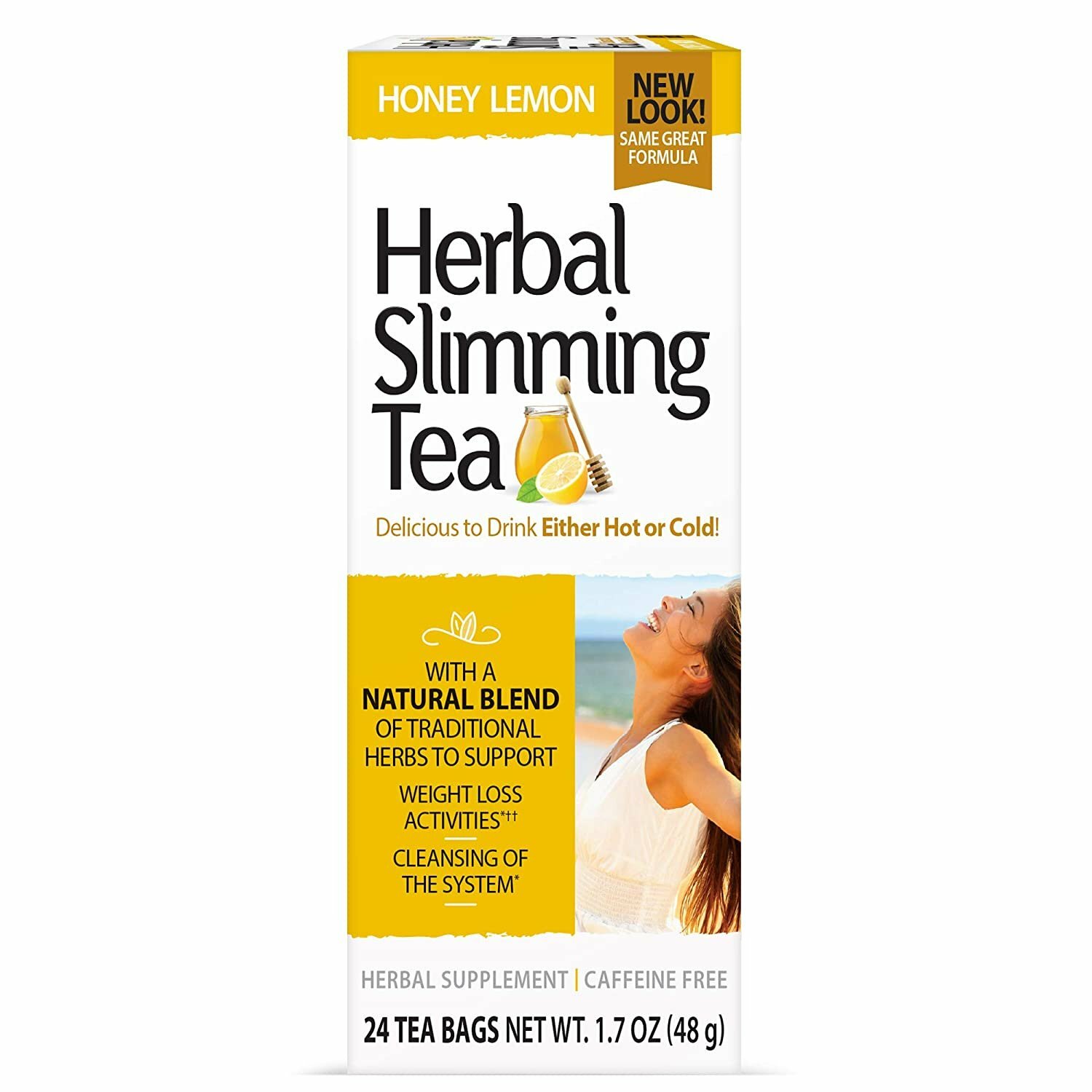 With Honey Lemon Flavor Supplement 24 Ct 6 Pack