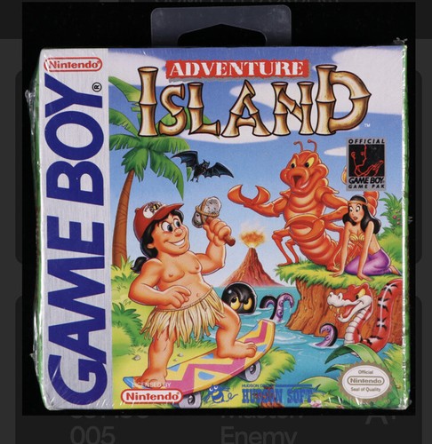 1ª IMPRESIÓN! Adventure Island Hudson Soft! Nintendo Gameboy 6.5 A WATA NO VGA CGC - Imagen 4 de 8