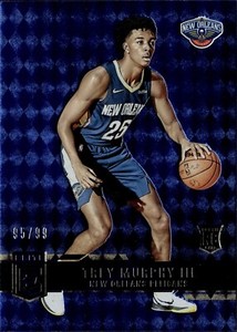2021-22 Panini Donruss Elite Trey Murphy III Blue Rookie /99 #232 Pelicans