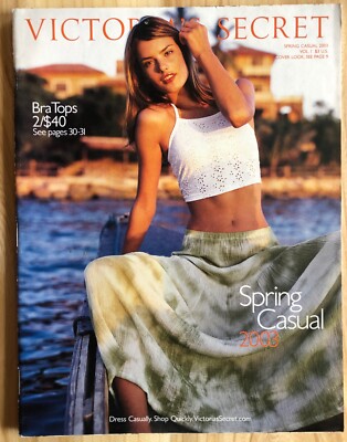 Victoria's Secret Spring Casual Catalog 2003 Alessandra Ambrosia