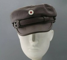 Replica Prussia Austro Hungarian Locomotive Hunter Captian Leather Crush Hat