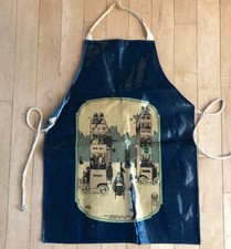 Vintage St. Michael Apron Made In The UK. W. Heath Robinson Art