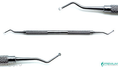 Dental Excavator 127/128 Restorative Double Ended Spoon 2mm Premium Instruments