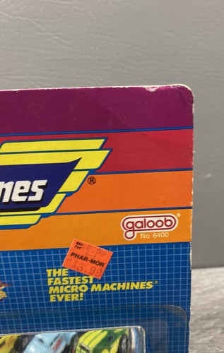 Micro Machines Ultra Fast #29 Customs Collection Scale Miniatures 1980’s Toys - Picture 8 of 12