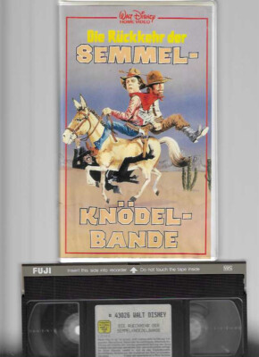 Walt Disney  Tim Matheson   Die Rückkehr der Semmelknödelbande    VHS Rarität