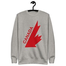 Retro Style Team Canada Unisex Premium Sweatshirt