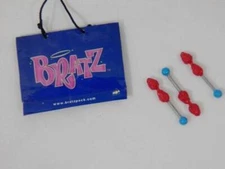 ~MGA~ BRATZ Doll Snow Lodge Strawberry Skewers Cookout Camping x3 Replacement