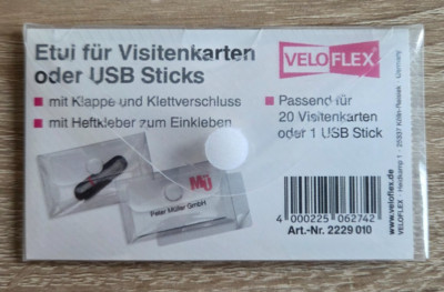 VELOFLEX Visitenkartenetui USB-Hülle (4000225062742) (2229010)