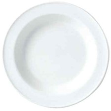 Steelite Simplicity White Soup Plates 215mm (Pack of 6)