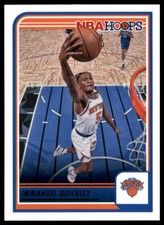 Immanuel Quickley 2023-24 Hoops #160 New York Knicks