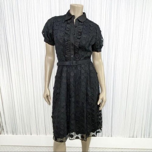 Vintage ADRIANNA PAPELL Belted Black 