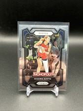 2024 Panini WNBA Monopoly Prizm Basketball Shakira Austin Base #3 Mystics card