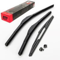 Scheibenwischer Wischerblatt Set Vorne + Hinten FüR Fiat Punto 188 Bis 2003