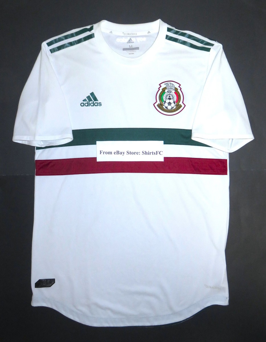 2018-2019 Adidas Mexico Authentic Player Issue Climachill Jersey