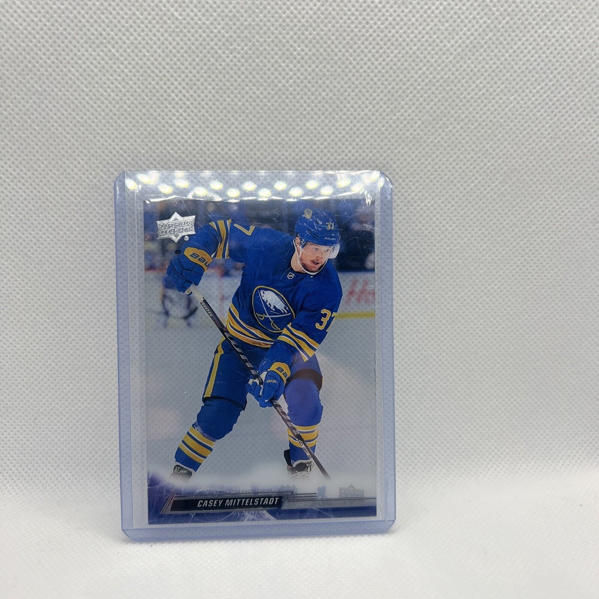 UPPER DECK NHLカード SERIES TWO CASEY MITTELSTADT SABRES #SS-CM 送料無料 中古 IT1 2022-23 Upper Deck Series 1 - Casey Mittelstadt #20 Clear Cut for