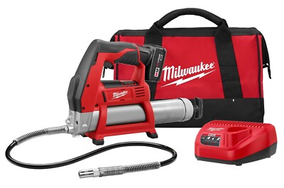 Milwaukee 2446-21XC M12 Cordless Grease Gun Kit