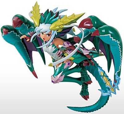 Puzzle & Dragons Green Sonia Statue Figure Collection Eternal Jade Drag PAD PND