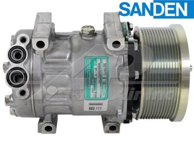 372-9295 OEM Sanden Compressor Fits CAT 320E 323E + Excavators - 1 Year Warranty