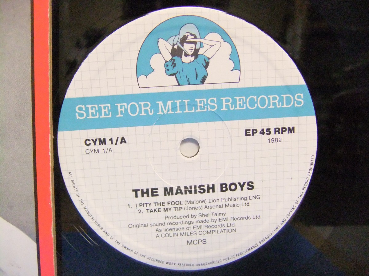 David Bowie The Manish Boys / Davy Jones 1982 Split 10