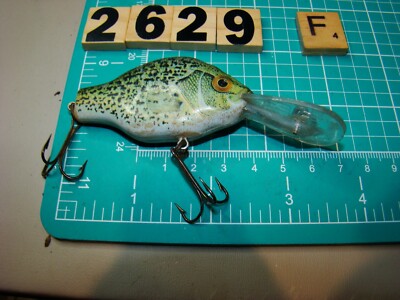 Leurre à manivelle vintage Rebel Baitfish Series Super