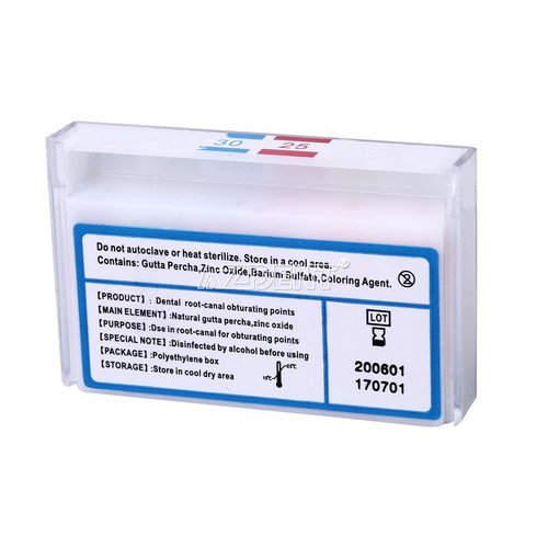 AZDENT Dental Endodontic Gutta Percha Points/Obturating/Absorbent Paper Points - Picture 13 of 132