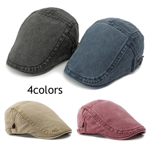 Bunenne Newsboy Hats for Men Beret Hats for Men Tweed Caps Men's and